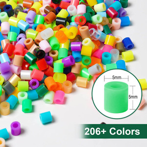 Vente directe d'usine Artkal 5mm Fusible <span class=keywords><strong>Perles</strong></span> Animal Kit Fusible <span class=keywords><strong>Perles</strong></span> carré Pegboard Repassage <span class=keywords><strong>Perles</strong></span> 225 Couleurs - Product Image 6