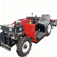 Offre Spéciale 25Hp35hp verger agricole diesel multifonctionnel rotatif équitation mini cultivateur micro motoculteur tracteur
