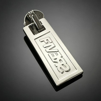 Tirettes de fermeture éclair à verrouillage automatique en alliage de zinc sans nickel, gravées sur mesure avec logo Xiangminghui, pour sacs, chaussures et bagages
