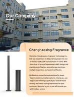 Diffuseur d'huiles essentielles électrique silencieux sans eau pour la maison et l'hôtel, grande tour de diffusion d'arômes avec couverture étendue