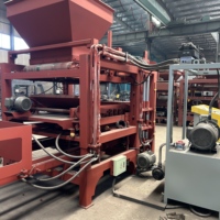 Machine hydraulique QT5-15 pour la fabrication de produits en béton, blocs et pavés