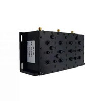 VHF UHF personalizado 415-420/425-430MHz 50W GSM Rf cavidad duplexor combinador con conector SMA-hembra