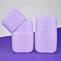 80ml PE frange frange coiffage crème Gel bouteille cheveux huile peigne bouteille cheveux teinture brosse bouteille cuir chevelu Massage applicateur
