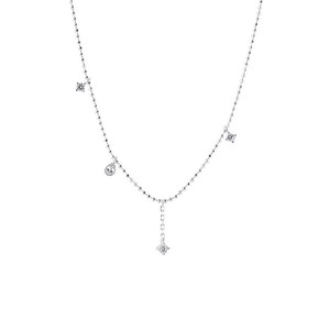 Teardrop Tassel Necklace For Women 2023 Trendy Clavicle Chain Light Luxury Accessory Party Jewelry - Product Image 5