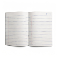 Cahier d'exercices scolaires 200 x 148 mm, ligné, reliure piquée, pour les élèves du Kenya et de Tanzanie