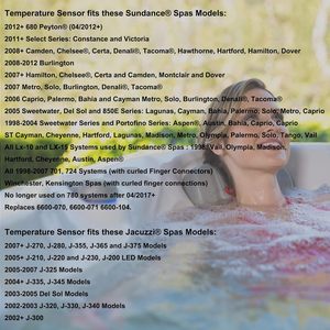 6600-166 เซ็นเซอร์วัดอุณหภูมิสำหรับซันแดนซ์สปาและอ่างน้ำร้อนจากุซซี่พร้อมตัวเชื่อมต่อแบบโค้งงอ 6540-228 โอริง - Product Image 6