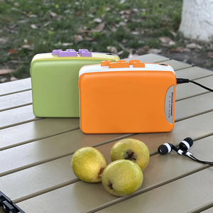 Portable Cassette Player BT Wireless RGB LED Light <b>USB</b> Battery Dual Power English Learning Walkman Retro Music Tape Recorder - Product Image 3