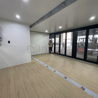 Maison conteneur modulaire : Panneaux sandwich, structure en acier, montage facile, insonorisée, ignifuge, isolation thermique, conception respirante