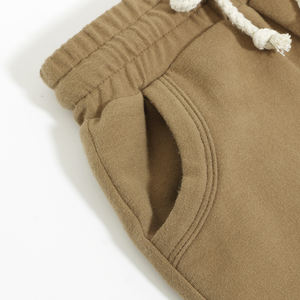 カスタムロゴ刺Embroideryキッズブティック服居心地の良いフレンチテリー95% オーガニックコットン幼児ベビー服セット男の子トラックスーツ - Product Image 6