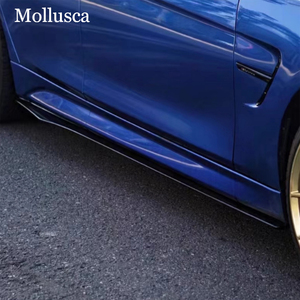 สเกิร์ตข้างคาร์บอนไฟเบอร์แท้ทรง OMS สำหรับรถ BMW ซีรีส์ 3 F30 ปี 2013-2019 - Product Image 6