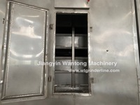 DW Machine de séchage pour granulés d'alimentation Mesh Belt Dryer déshydrateur alimentaire équipement de séchage