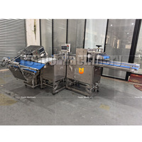 Ligne automatique de découpe, ensachage et attache de pain grillé, équipement d'emballage électrique du pain pour boulangerie industrielle