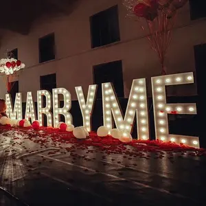 גדול marquee הוביל אור אותיות 3ft 4ft mr mrs rgb signage ענק אהבה 26 אות אלף בית אורות עבור מסיבת חתונה