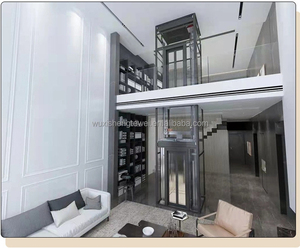 Ascensor de pasajeros diferenciado personalizado para oficina de cabina de decoración de lujo para 1-3 personas - Product Image 3