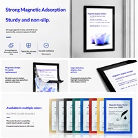 Autocollants muraux souples sans clous en PVC magnétique pour affichage de photos, style dessin animé, pour expositions d'art scolaire et tableaux d'affichage