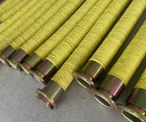 High-quality Factory Direct Sales Flange Rubber Hose Hydraulic Oil Hose Connect And Assembly