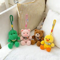 Vente en gros : Porte-clés interactif en peluche anti-stress de 15 cm avec remplissage de billes parfumées pour l'action dynamique