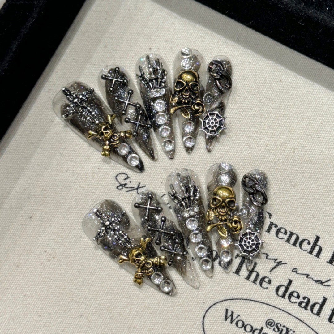 gothic press on nails wholesale