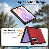 Funda Magnética Plegable 2 en 1 de TPU y PC con Cubierta de Bisagra y Protección Total Antigolpes para Samsung Galaxy Z Fold 7 8 Wide