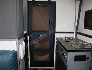 Conquer Falcon, Remolque de Viaje Plegable de Carcasa Rígida para Campamento al Aire Libre, Caravana Todoterreno de Alta Resistencia, <span class=keywords><strong>Mini</strong></span> Cámper con Suspensión Independiente para Uso Todoterreno - Product Image 3