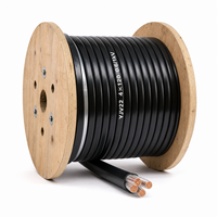 Câble d'alimentation YJV22 4 conducteurs XLPE blindé gainé PVC, conducteur en cuivre pur pour usage souterrain dans la construction 4*120mm²