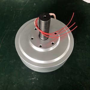 Générateurs à aimants à faible vitesse pour éolienne verticale 100W 200W 250RPM avec boîtier en aluminium 24V, efficacité 95% RX-PMG165-50 - Product Image 2
