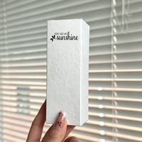 Emballage en papier cartonné blanc écologique de luxe personnalisé avec laminage mat et revêtement UV pour les produits de soin de la peau