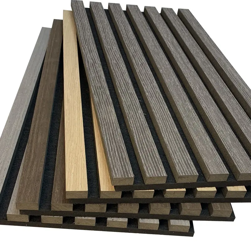 Akustikpanel China Manufacturer Direct Wholesale Wood Wool Slat Acoustic Panel For Studio Equipment