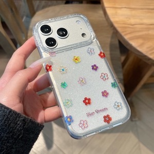 Fundas Protectoras Antigolpes para Teléfono Móvil con Decoración Floral para iPhone 17 16 Pro Max, Cubierta Trasera Protectora Suave - Product Image 3