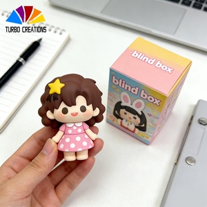 Muñecos en Miniatura de PVC Personalizados, Figuras de Anime, Caja <span class=keywords><strong>Sorpresa</strong></span> al por Mayor, Caja <span class=keywords><strong>Sorpresa</strong></span> Pequeña Personalizada para San Valentín - Product Image 1