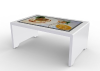 43 55 pouces table de jeu intelligente écran tactile LCD interactif table de jeu tactile éducation centre commercial appartements restaurants