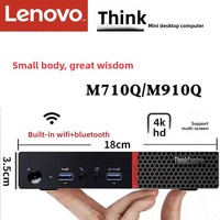 Mini PC M710Q pour le bureau à domicile et le jeu - Compatible Windows 7, petit ordinateur
