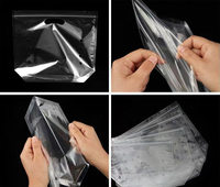 Sacs perforés refermables pour fruits et légumes, pochettes pour fruits frais debout avec trous d'aération, emballage en plastique avec fermeture éclair