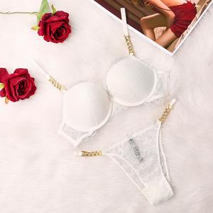 Neue Verführerische Erwachsene Damen Sexy Spitze 2-teiliges Dessous Set Heißer BH Unterwäsche und Höschen Set - Product Image 6