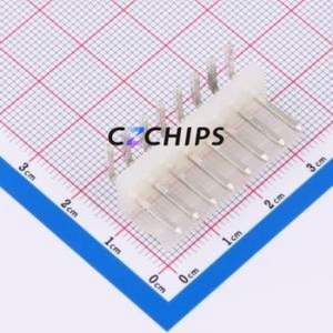 3.96-8AWT Wire-to-Board Pin Header Bent Lead Through Hole,P=3.96mm Connector 1x8P 3.96mm Right Angle Insert 8P - Product Image 1