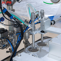 Machine automatique de remplissage et de scellage pour le miel, le shampoing, le beurre, le yaourt, les verres, les bouteilles d'eau pure, les barils et les pots, avec moteur