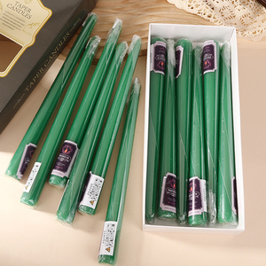 12 Uds. De velas sin perfume, decoración de fiesta de Hanukkah, decoración mágica colorida, juego de velas de pilar de cera de parafina para brujería - Product Image 6