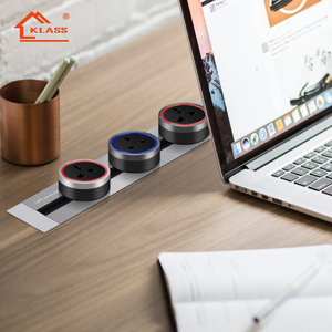 Hợp thời trang linh hoạt ổ cắm với đường ray điện có thể được nhúng và tính năng cổng USB thích hợp cho nhà bếp thiết kế và nhà khách - Product Image 3