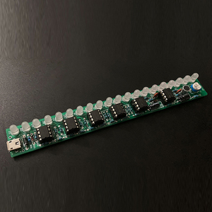 ชุดคิท DIY โคมไฟแสดงสเปกตรัมเสียงควบคุมด้วยเสียงผ่าน USB รุ่น OKYN-Y2187 ใช้ไฟ DC 5-12V พร้อมไฟ LED แสดงระดับเสียง วงจรเสียงดนตรี DIY - Product Image 3