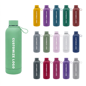 Gourde Sportive Isotherme 500ml en Acier Inoxydable 304, Thermos Sous Vide 12-24 Heures, Écologique avec Affichage de Température et Cordon de Transport - Product Image 1