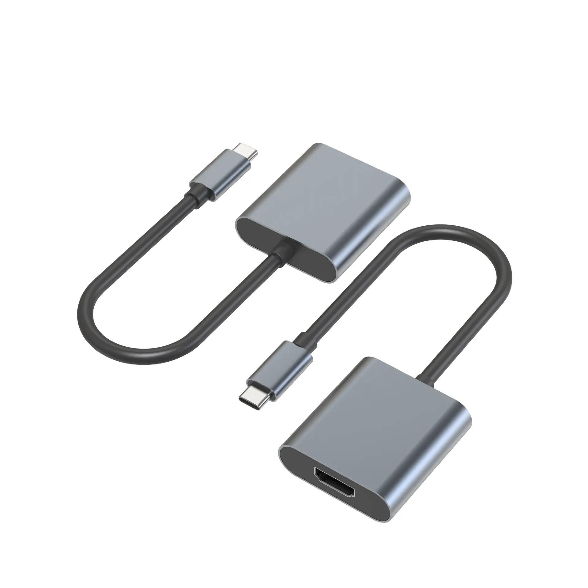 Aluminum 4K 60Hz 1080P Male To Female USB 3.1 Type C USB-C To 4K hdtv 2.0 HDTV Adapter Con