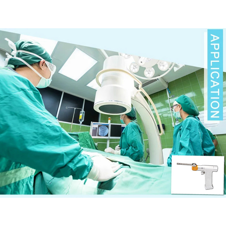 Instrumentos quirúrgicos ortopédicos Herramientas eléctricas médicas Sierra ósea oscilante eléctrica
