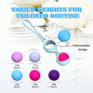 YLove Boules de Kegel lestées en silicone ABS, 10 modes de vibration, renforcement du plancher pelvien pour femmes, télécommande sans fil, IPX65 - Product Image 3