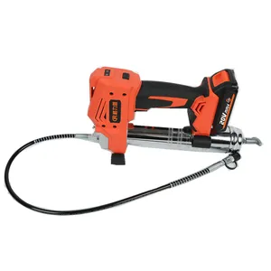 20V elektrikli 500cc Li-ion akülü gres tabancası 2.0Ah pil 10000psi Max basınç 2 vitesli