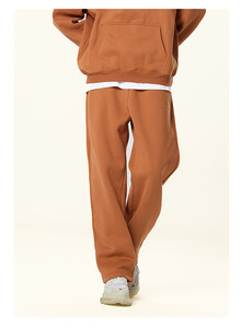 Vêtements pour hommes transfrontaliers pour marque, pantalon large en velours épais et coton, couleur unie - Product Image 3
