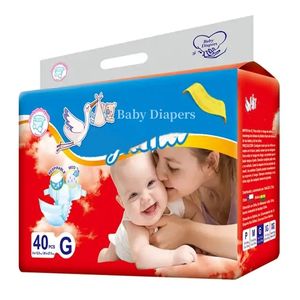 Top bonne qualité A Grade Nouveau-né réglable à séchage rapide Top bonne qualité A Grade nuit sans lacet couches pour bébé super absorbantes - Product Image 1