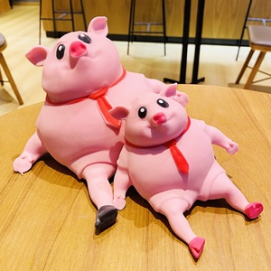 Jouet anti-stress 2023 Nouvelle Arrivée, Mignon Cochon Rose à Presser, Jouet Sensoriel Fidget pour Enfants et Adultes - Product Image 3