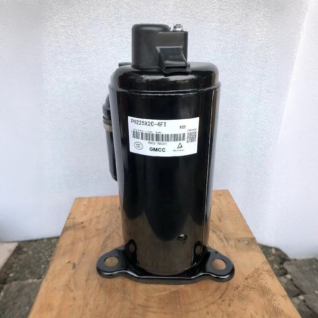 R22 PH290M2C-4FT1 GMCC Rotary Compressor R-22 Refrigerant Metal Construction for HVAC Air Conditioners Refrigeration Systems
