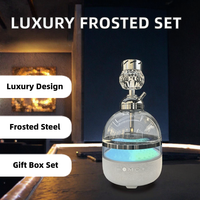 Coffret Cadeau Luxe de Chicha en Plastique avec Finition Givrée