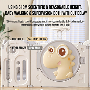 Set di Mobili per Box Bambini, Recinzione Pieghevole per Giocattoli, <span class=keywords><strong>Casa</strong></span> delle Bambole per Camera da Letto, Asilo e Scuola Materna - Product Image 2